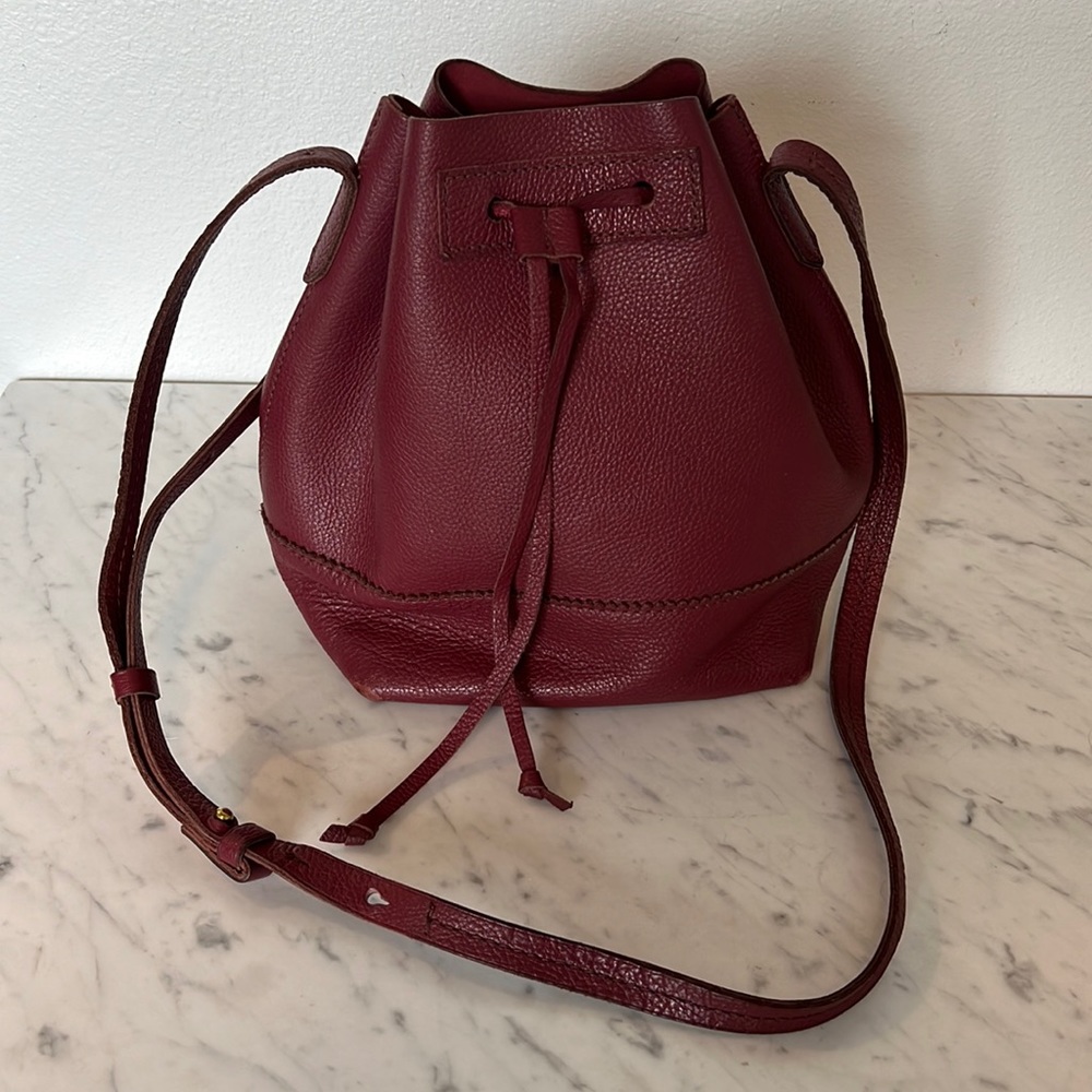 JCrew Downing bucket crossbody bag